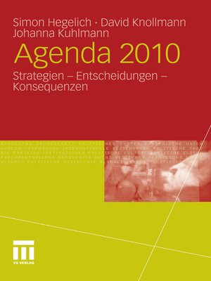cover image of Agenda 2010